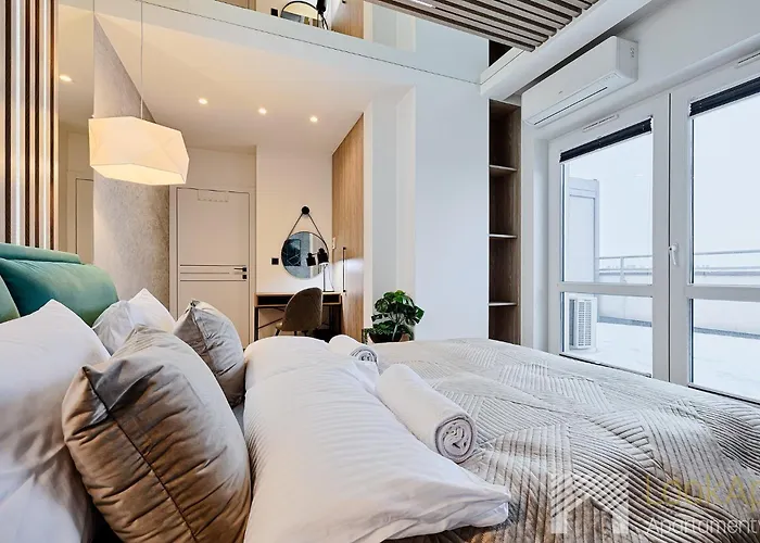 Ilumino - Klimatyzacja, Taras Z Widokiem Na Lodz, Parking W Garazu! Lejlighed *