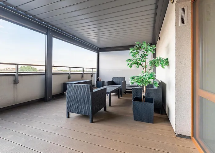 Ilumino - Klimatyzacja, Taras Z Widokiem Na Lodz, Parking W Garazu! Lejlighed Łódź